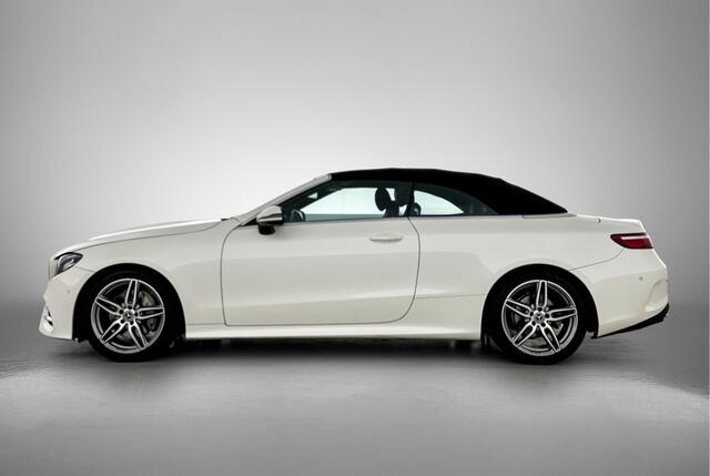 Mercedes-Benz E-KLASSE Cabrio 200 AMG Sportpakket | Aircap | Aircarf | Leder | Memory | Sfeerverlichting | Dode Hoek Ass | Stoelverwarming | Inclusief 12 Maanden Garantie.
