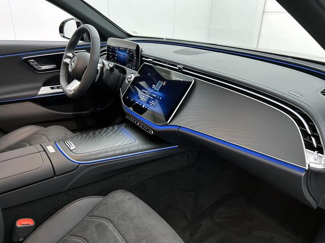Mercedes-Benz E-KLASSE 300 e Business Solution AMG | Comfortpakket Plus | Winterpakket | Nightpakket | Parkeerpakket met 360°-camera | Trekhaak | Panoramaschuifdak | GUARD 360° | Sierelementen in zwart essenhout |