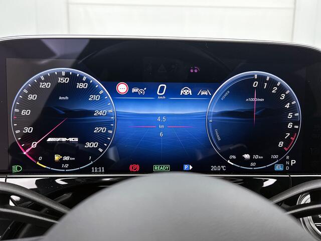 Mercedes-Benz E-KLASSE AMG 53 4MATIC+ Night Edition | Premium Plus | ENERGIZING-pakket | Winterpakket | Warmtecomfort pakket | AIR BALANCE pakket | USB-pakket Plus | Trekhaak | Stoelverwarming | Middenconsole in AMG Carbon | Multicontourstoelen | 21-inch kruisspaak AMG velgen |