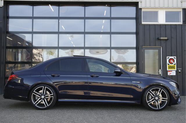 Mercedes-Benz E-KLASSE AMG 63 4MATIC 572 PK Premium Plus | Dealer Onderhouden | Burmester | Pano | 360º | Luchtvering | 20''
