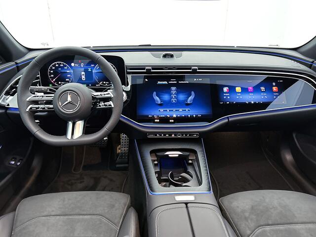 Mercedes-Benz E-KLASSE 300 e Sport Edition | Nightpakket | Parkeerpakket | Memorypakket | Trekhaak | Panoramaschuifdak | 360° camera | 20-inch multispaak AMG velgen | GUARD 360° | Warmtewerend, donkergetint glas |