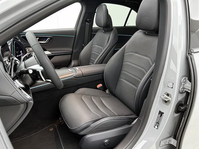 Mercedes-Benz E-KLASSE 300 e Business Solution AMG | Premium pakket | Winterpakket | Nightpakket | Leder pakket | 360° camera | Trekhaak | Panoramaschuifdak | 20-inch multi-spaak AMG velgen | GUARD 360° | Burmester® 4D surround sound |