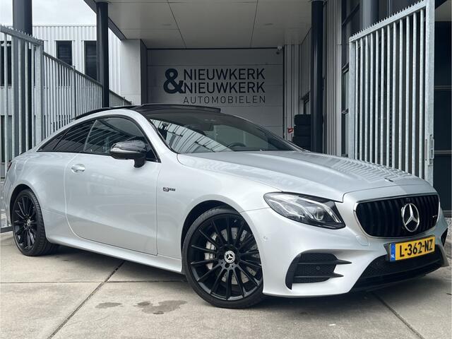 Mercedes-Benz E-KLASSE Coupé AMG 53 4MATIC Premium | SCHUIF/KANTELDAK | BURMESTER | SFEERVERLICHTING | 360 CAMERA | CARPLAY/ANDROID | NAVI | CRUISE CONTROL | LEDER | CLIMATE CONTROL | LMV 20'' | PDC V+A | STOELVERWARMING & VERKOELING