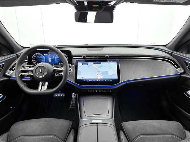 Mercedes-Benz E-KLASSE 300 e Business Solution AMG | Comfortpakket Plus | Winterpakket | Nightpakket | Parkeerpakket met 360°-camera | Trekhaak | 19-inch vijfdubbelspaak AMG velgen | GUARD 360° | Warmtewerend, donkergetint glas |