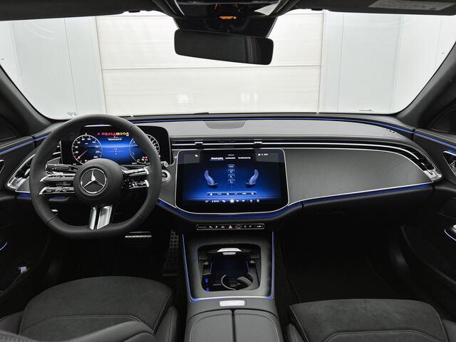 Mercedes-Benz E-KLASSE 300 e Business Solution AMG | Comfortpakket Plus | Winterpakket | Nightpakket | Trekhaak | Panoramaschuifdak | GUARD 360° | Warmtewerend, donkergetint glas | 19-inch vijfdubbelspaaks AMG velgen |