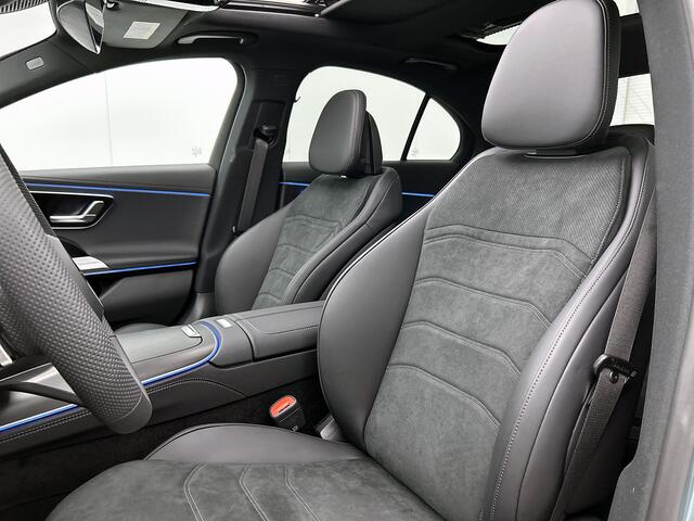 Mercedes-Benz E-KLASSE 300 e Business Solution AMG | Comfortpakket Plus | Winterpakket | Nightpakket | Trekhaak | Panoramaschuifdak | GUARD 360° | Warmtewerend, donkergetint glas | 19-inch vijfdubbelspaaks AMG velgen |