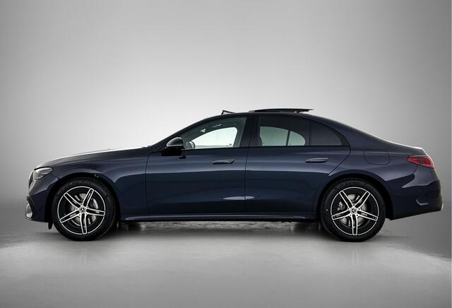 Mercedes-Benz E-KLASSE 300 e Business Solution AMG | Premium pakket | Winterpakket | Nightpakket | Leder pakket | Trekhaak | Panoramaschuifdak | 360° camera | Burmester® 4D surround sound system | GUARD 360° | Warmtewerend, donkergetint glas |