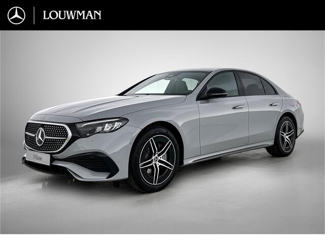 Mercedes-Benz E-KLASSE 300 e Business Solution AMG | Comfortpakket Plus | Parkeerpakket met 360°-camera | Nightpakket | Winterpakket | Trekhaak | 19-inch vijfspraaks AMG velgen | GUARD 360° | Warmtewerend, donkergetint glas |