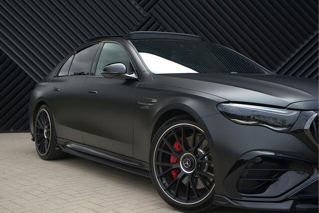 Mercedes-Benz E-KLASSE AMG 53 4MATIC+ Night Distronic+ IHC+ MBUX Achterasbes. Hyperscreen Pano HUD Massage 360 Softclose Trekhaak