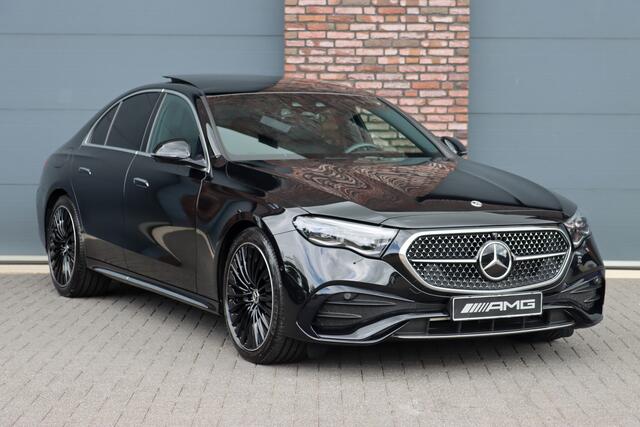 Mercedes-Benz E-KLASSE 450 d 4MATIC AMG Line | Hyperscreen | Luchtvering | Achterasbesturing | Standkachel | Nappa Leder | Stoelventilatie | Trekhaak | Distronic+ | HUD | Massage | 3D-Display |