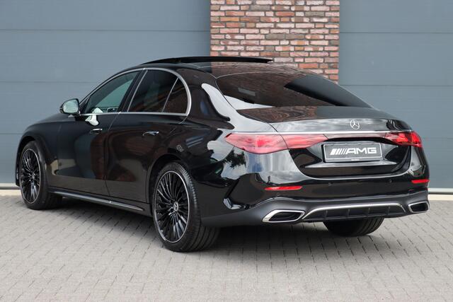 Mercedes-Benz E-KLASSE 450 d 4MATIC AMG Line | Hyperscreen | Luchtvering | Achterasbesturing | Standkachel | Nappa Leder | Stoelventilatie | Trekhaak | Distronic+ | HUD | Massage | 3D-Display |