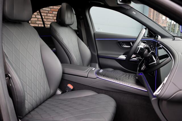Mercedes-Benz E-KLASSE 450 d 4MATIC AMG Line | Hyperscreen | Luchtvering | Achterasbesturing | Standkachel | Nappa Leder | Stoelventilatie | Trekhaak | Distronic+ | HUD | Massage | 3D-Display |