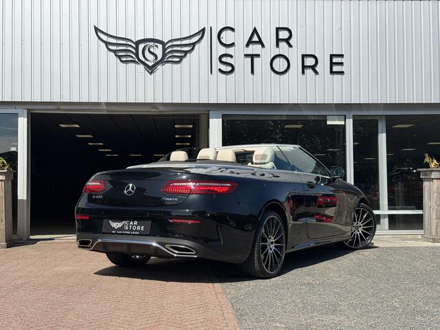 Mercedes-Benz E-KLASSE Cabrio 400 4MATIC AMG-Line|333PK|360° CAMERA|MEMORY|ST VWM+KOELING|20"|CARPLAY