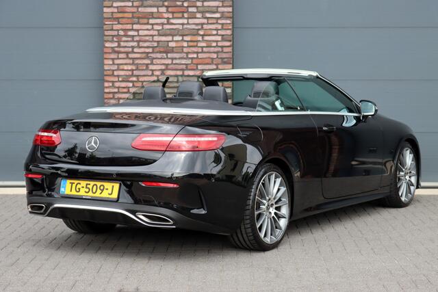 Mercedes-Benz E-KLASSE Cabrio 200 AMG Line Premium Aut9 | Airscarf | Burmester | Memory | HUD | Surround Camera | Dodehoekassistent | Intelligent Light System | Cabrioletcomfortpakket |