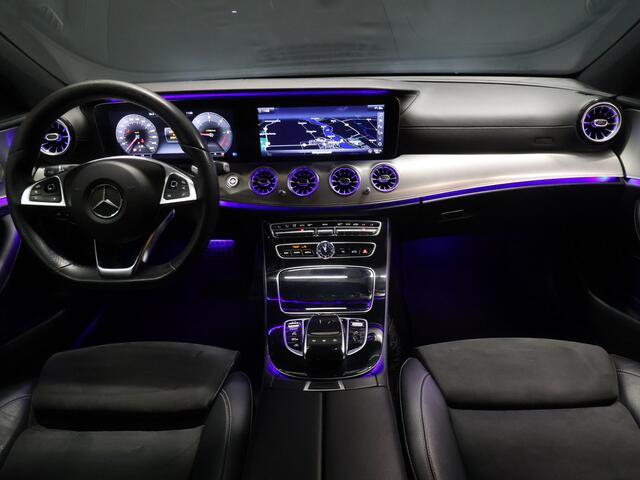 Mercedes-Benz E-KLASSE 220 d Business Solution AMG [AMG, APPLE CARPLAY, ANDROID, SFEERVERLICHTING, STOELVERWARMING, CAMERA, PDC V+A, PARKEERASSISTENT, DIGITAL DASH, NAVIGATIE, CRUISE CONTROL, CLIMATE CONTROL, LED, SPORTSTOELEN, WIDESCREEN COC