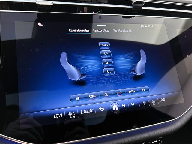 Mercedes-Benz E-KLASSE 300 e Business Solution AMG | Premium pakket | Panoramaschuifdak | Trekhaak | Lederpakket | Winterpakket | Nightpakket | Stoelventilatie/- verwarming voor | 20 inch AMG velgen |