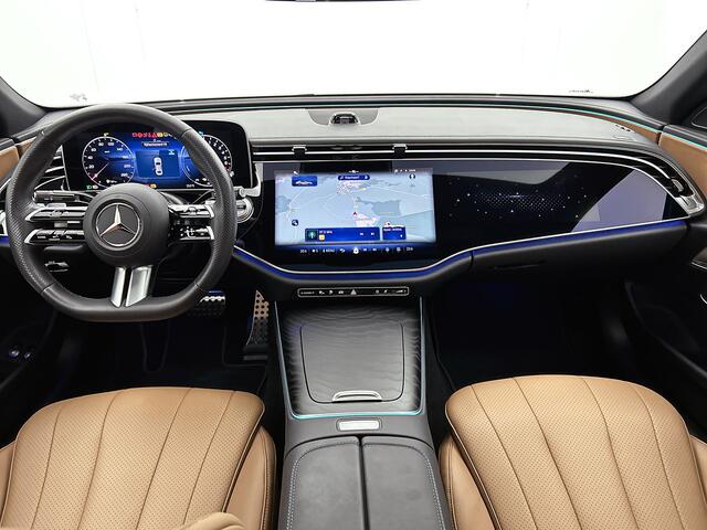 Mercedes-Benz E-KLASSE 300 e Sport Edition AMG line | Panorama schuifdak | Alarm | Night pakket | Burmester Inclusief 24 maanden Mercedes-Benz Certified garantie voor Europa.