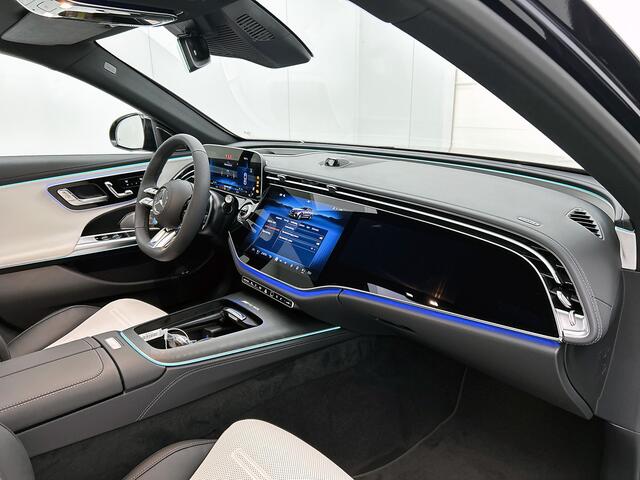 Mercedes-Benz E-KLASSE AMG 53 4MATIC+ Night Edition | Premium Plus | AMG Nightpakket ll | Winterpakket | Rijassistentiepakket Plus | AMG DYNAMIC PLUS pakket | Panoramaschuifdak | 360° camera | Burmester® 4D surround sound system |