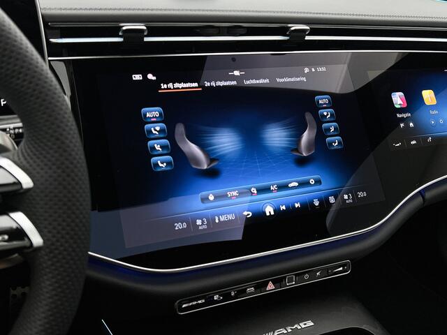 Mercedes-Benz E-KLASSE AMG 53 4MATIC+ Night Edition | Premium Plus | AMG Nightpakket ll | Winterpakket | Rijassistentiepakket Plus | AMG DYNAMIC PLUS pakket | Panoramaschuifdak | 360° camera | Burmester® 4D surround sound system |