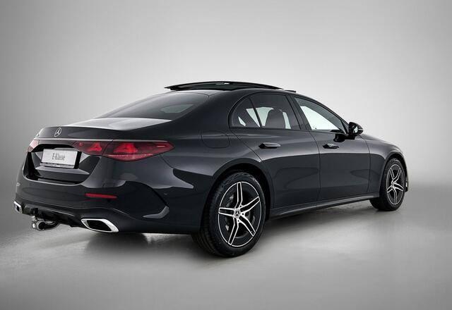 Mercedes-Benz E-KLASSE 300 e Business Solution AMG | Comfortpakket Plus | Winterpakket | Nightpakket | Trekhaak | Panoramaschuifdak | Warmtewerend, donkergetint glas | GUARD 360° | 19-inch vijfdubbelspaaks AMG velgen |