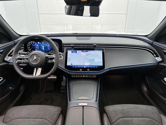 Mercedes-Benz E-KLASSE 300 e Business Solution AMG | Comfortpakket Plus | Winterpakket | Nightpakket | Trekhaak | Panoramaschuifdak | Warmtewerend, donkergetint glas | GUARD 360° | 19-inch vijfdubbelspaaks AMG velgen |