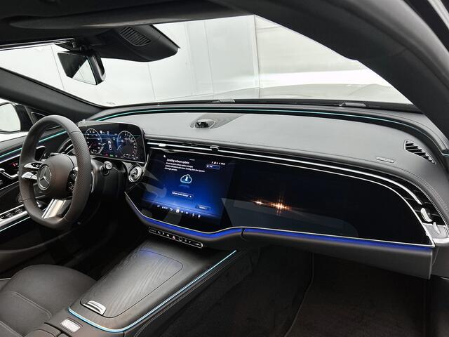 Mercedes-Benz E-KLASSE 300 e Business Solution AMG | Premium pakket | Winterpakket | Nightpakket | Leder pakket | Trekhaak | 360° camera | GUARD 360° | 20-inch Multi-spaak AMG velgen | Panoramaschuifdak | Burmester® 4D surround sound system |