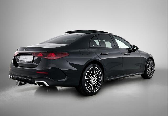 Mercedes-Benz E-KLASSE 300 e Business Solution AMG | Premium pakket | Winterpakket | Nightpakket | Leder pakket | Stoelventilatie voor | Trekhaak | Panoramaschuifdak | Burmester® 4D surround sound | 360° camera | GUARD 360° | 20-inch multispaaks AMG velgen |