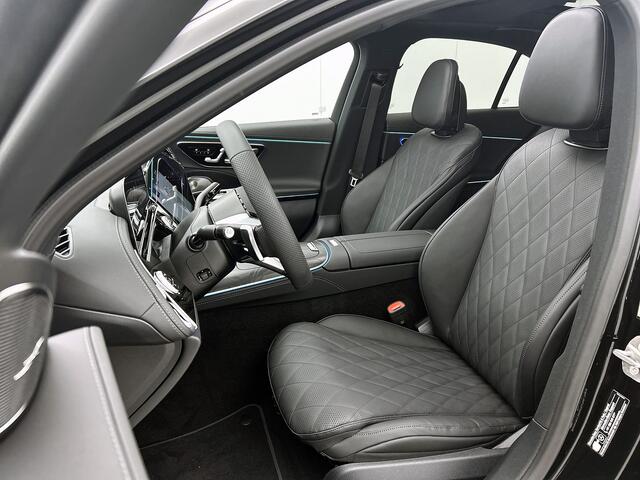 Mercedes-Benz E-KLASSE 300 e Business Solution AMG | Premium pakket | Winterpakket | Nightpakket | Leder pakket | Stoelventilatie voor | Trekhaak | Panoramaschuifdak | Burmester® 4D surround sound | 360° camera | GUARD 360° | 20-inch multispaaks AMG velgen |