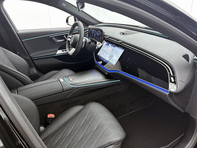 Mercedes-Benz E-KLASSE 300 e Business Solution AMG | Premium pakket | Winterpakket | Nightpakket | Leder pakket | Stoelventilatie voor | Trekhaak | Panoramaschuifdak | Burmester® 4D surround sound | 360° camera | GUARD 360° | 20-inch multispaaks AMG velgen |
