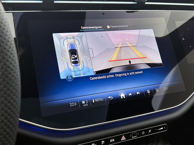 Mercedes-Benz E-KLASSE 300 e Business Solution AMG | Premium pakket | Winterpakket | Nightpakket | Leder pakket | Stoelventilatie voor | Trekhaak | Panoramaschuifdak | Burmester® 4D surround sound | 360° camera | GUARD 360° | 20-inch multispaaks AMG velgen |