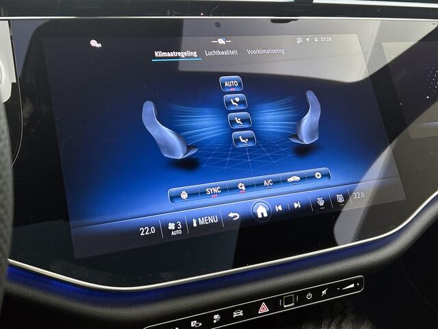 Mercedes-Benz E-KLASSE 300 e Business Solution AMG | Premium pakket | Winterpakket | Nightpakket | Leder pakket | Stoelventilatie voor | Trekhaak | Panoramaschuifdak | Burmester® 4D surround sound | 360° camera | GUARD 360° | 20-inch multispaaks AMG velgen |