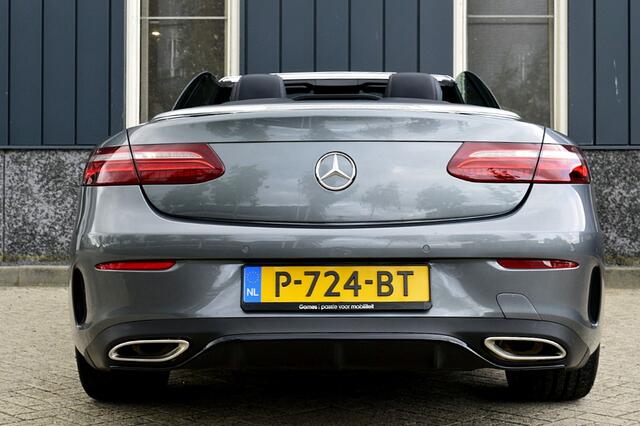 Mercedes-Benz E-KLASSE Cabrio 200 AMG-Style Premium Plus Rijklaarprijs-Garantie Leder Aircap Bermester Stoelventilatie Nek/stoelverwarming