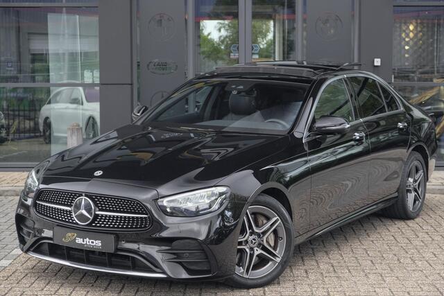 Mercedes-Benz E-KLASSE E300e AMG 320pk Panoramadak Burmester Widescreen Leder NLauto 1e Eigenaar!