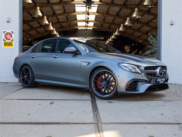 Mercedes-Benz E-KLASSE AMG 63 S 4MATIC+ *Pano | Burmester high end | Massage | ACC | HUD | Stoelvent/verw. | CarPlay | Carbon | Leder | Keyless*
