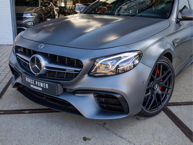 Mercedes-Benz E-KLASSE AMG 63 S 4MATIC+ *Pano | Burmester high end | Massage | ACC | HUD | Stoelvent/verw. | CarPlay | Carbon | Leder | Keyless*