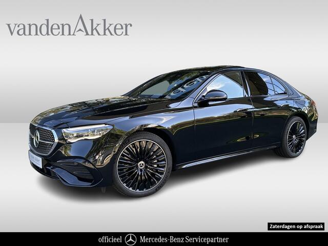 Mercedes-Benz E-KLASSE 300e Sport Edition AMG // Hyperscreen // Burmester 4D // Distronic // Panoramadak // Active Sfeerverlichting // Keyless Entry // Nightpakket // 20" LM