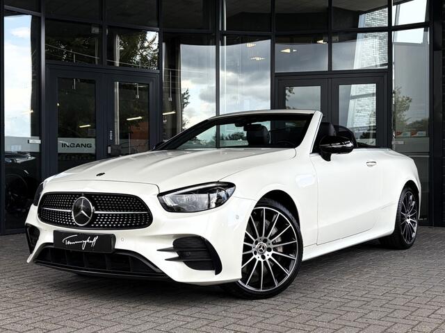 Mercedes-Benz E-KLASSE CABRIO 4M. - AMG L. - BURMESTER - 19 INCH