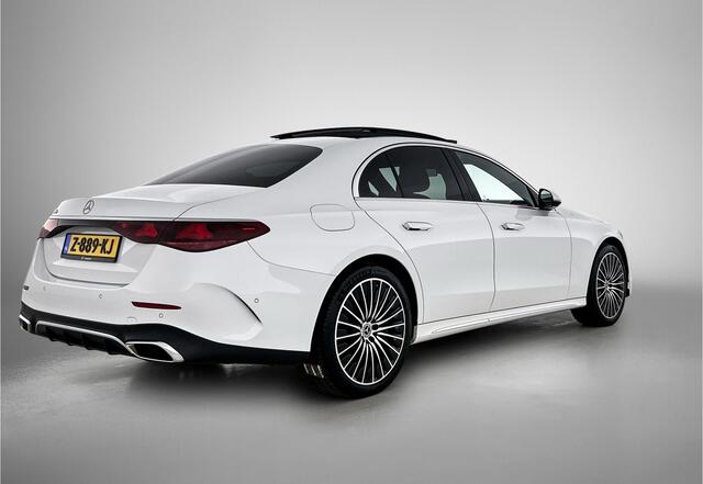 Mercedes-Benz E-KLASSE 300 e AMG Line | Panorama schuifdak | Stoelventilatie/- verwarming voor | Rijassistentiepakket plus Inclusief 24 maanden MB Certified garantie voor Europa.
