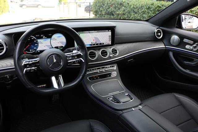 Mercedes-Benz E-KLASSE 300 de 4 Matic AMG Line AMG Nightpakket (28.130Km!! NAP!! 1e Eig!! Pano Sportleder/Memory/Ventilatie Carplay Distronic Burmester 360Camera Keyless PrivacyGlass)