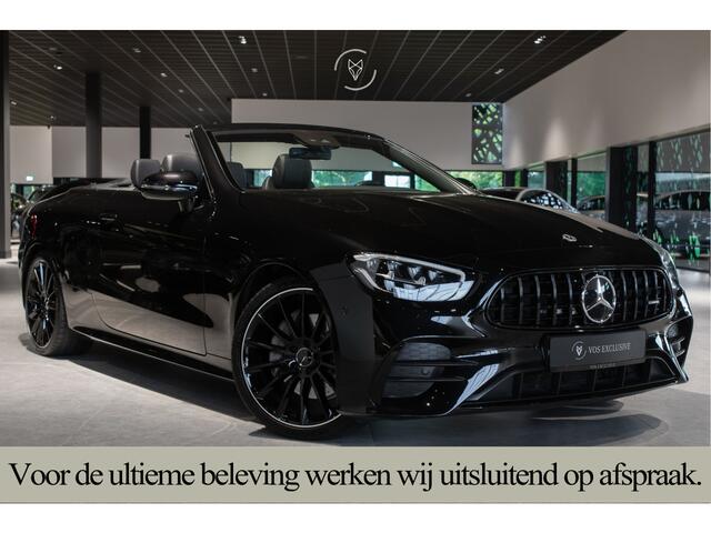 Mercedes-Benz E-KLASSE Cabriolet 200 AMG 53 styling|Night|20"|Facelift|Widescreen|Airscarf|Camera|LED|Sfeerverlichting