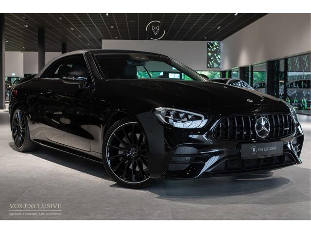Mercedes-Benz E-KLASSE Cabriolet 200 AMG 53 styling|Night|20"|Facelift|Widescreen|Airscarf|Camera|LED|Sfeerverlichting