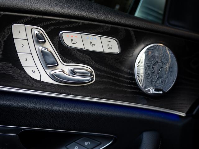 Mercedes-Benz E-KLASSE 400 4Matic Premium Plus Burmester | AMG pakket | Stoelvent | stoelverw | memory | carplay | pano | BLIS