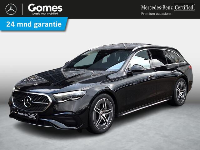 Mercedes-Benz E-estate 300 e | Panoramadak | RijAssistentiepakket | AMG Line | 360° camera | DIGITAL LIGHT | Memory pakket | Keyless-GO Elektrische achterklep