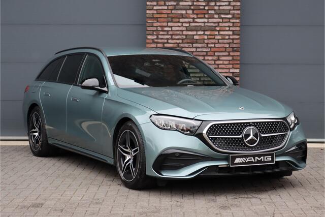 Mercedes-Benz E-estate 300 e AMG Line Aut9 | Distronic Pro | Memory | Digital Light | Surround Camera | Keyless Go | Night Pakket | Augmented Reality | Stoelverwarming | Sfeerverlichting | Verwarmd Stuurwiel |