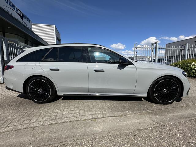 Mercedes-Benz E-estate 300 e AMG Line Night Alpingrau | Pano-dak | Trekhaak | 360-Camera |