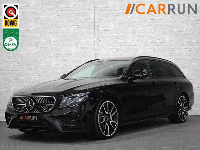 Mercedes-Benz E-estate 53 AMG 4MATIC | Panorama | 360 View | Burmester | Distronic+ | Memory | Multibeam-LED | Luchtvering | Leder | Widescreen | Trekhaak | Sfeerverlichting | Night-Pakket | 20'' | Carplay | Stoelverwarming |