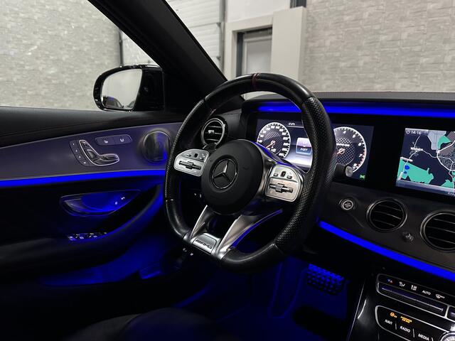 Mercedes-Benz E-estate 53 AMG 4MATIC | Panorama | 360 View | Burmester | Distronic+ | Memory | Multibeam-LED | Luchtvering | Leder | Widescreen | Trekhaak | Sfeerverlichting | Night-Pakket | 20'' | Carplay | Stoelverwarming |