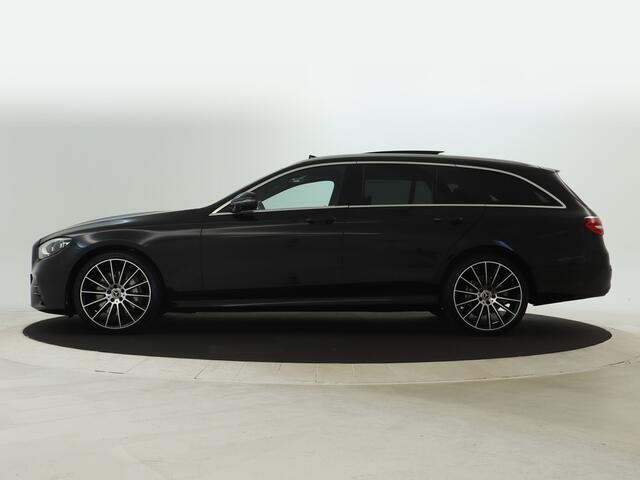 Mercedes-Benz E-estate 400 d 4MATIC AMG Line | Panoramadak | 360° camera | Trekhaak | Multibeam koplampen | Leder | 12 maanden Bovag garantie