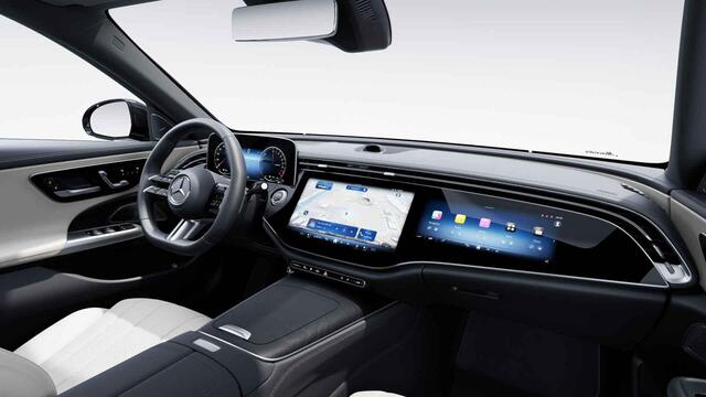 Mercedes-Benz E-estate 300 e AMG Line | Macchiatobeige interieur | | Premium plus | Superscreen | Trekhaak | Panoramadak | Night |