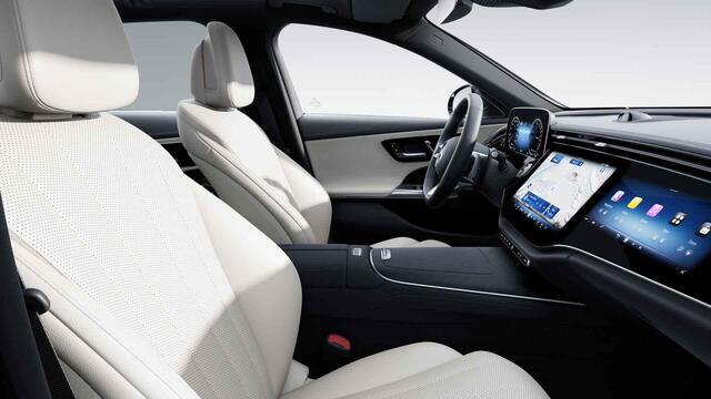 Mercedes-Benz E-estate 300 e AMG Line | Macchiatobeige interieur | | Premium plus | Superscreen | Trekhaak | Panoramadak | Night |